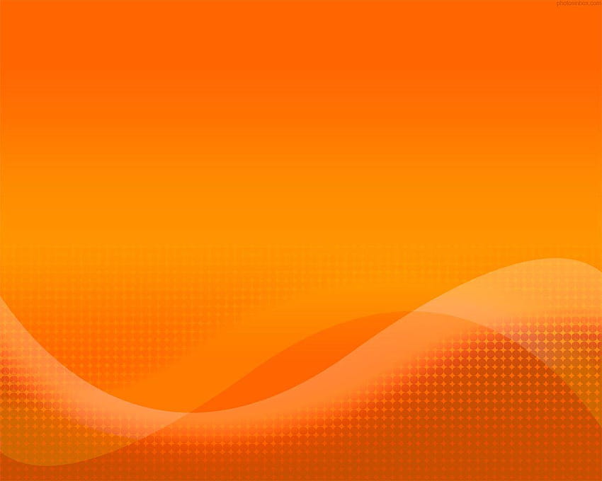 Latar Belakang Abstrak Oranye Halftone Untuk PowerPoint, latar belakang oranye Wallpaper HD