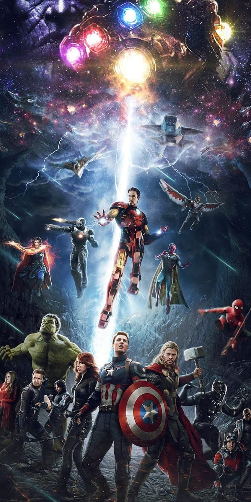 the Marvel infinitywar avengers hero art ,beaty your phone ., blue marvel HD phone wallpaper