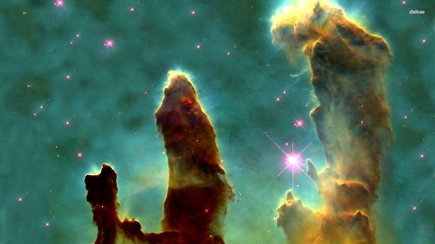 Pillars of Creation 1920x1080 HD wallpaper