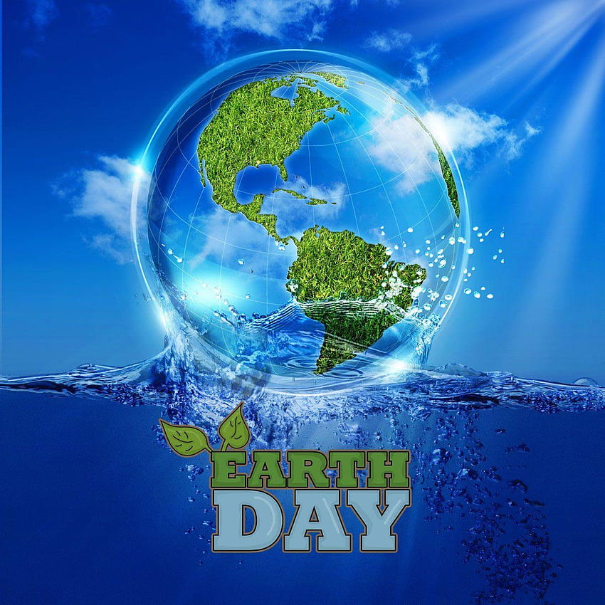 Happy Earth Day 3d Neue Hintergründe, Tag der Erde HD-Handy-Hintergrundbild