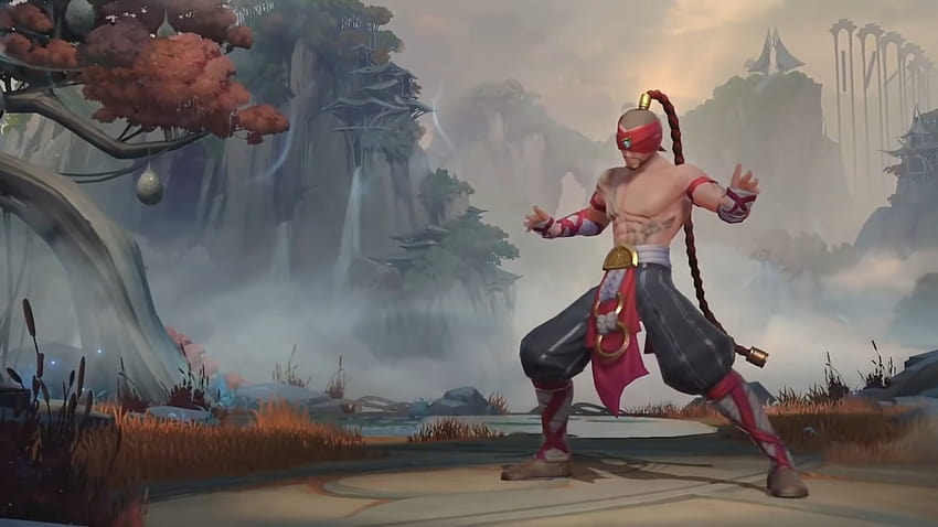 Lee Sin is coming to League of Legends: Wild Rift, has been adapted for mobile play HD wallpaper