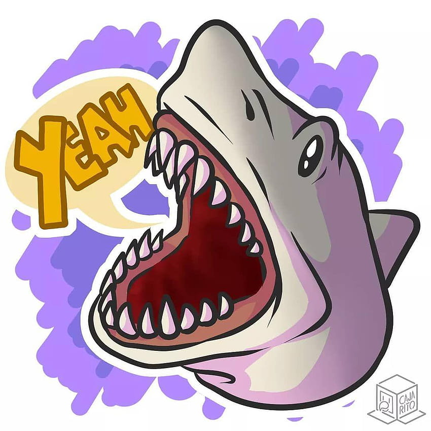 that you can hear* Please notice me @the.shark.puppet, shark puppet HD phone wallpaper