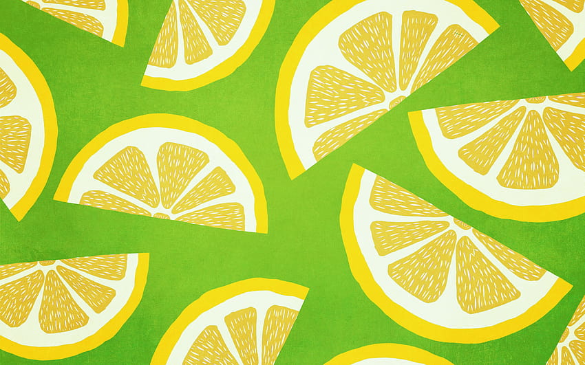 3840x2400 lemon, slices, pattern, citrus, yellow ultra 16:10 backgrounds, sliced lemon HD wallpaper