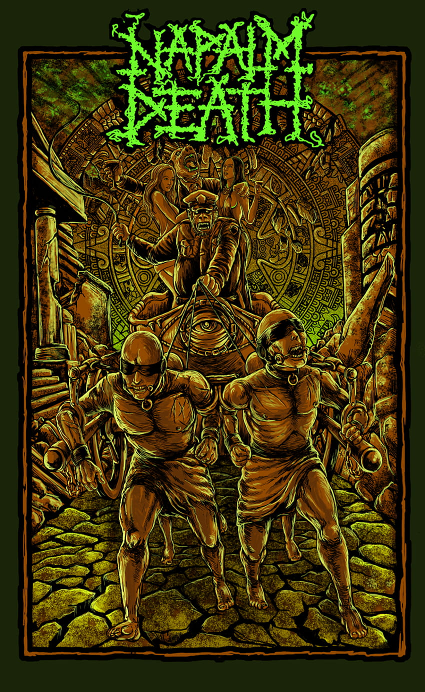 FIVEMILIGRAMS: Done for NAPALM DEATH HD phone wallpaper