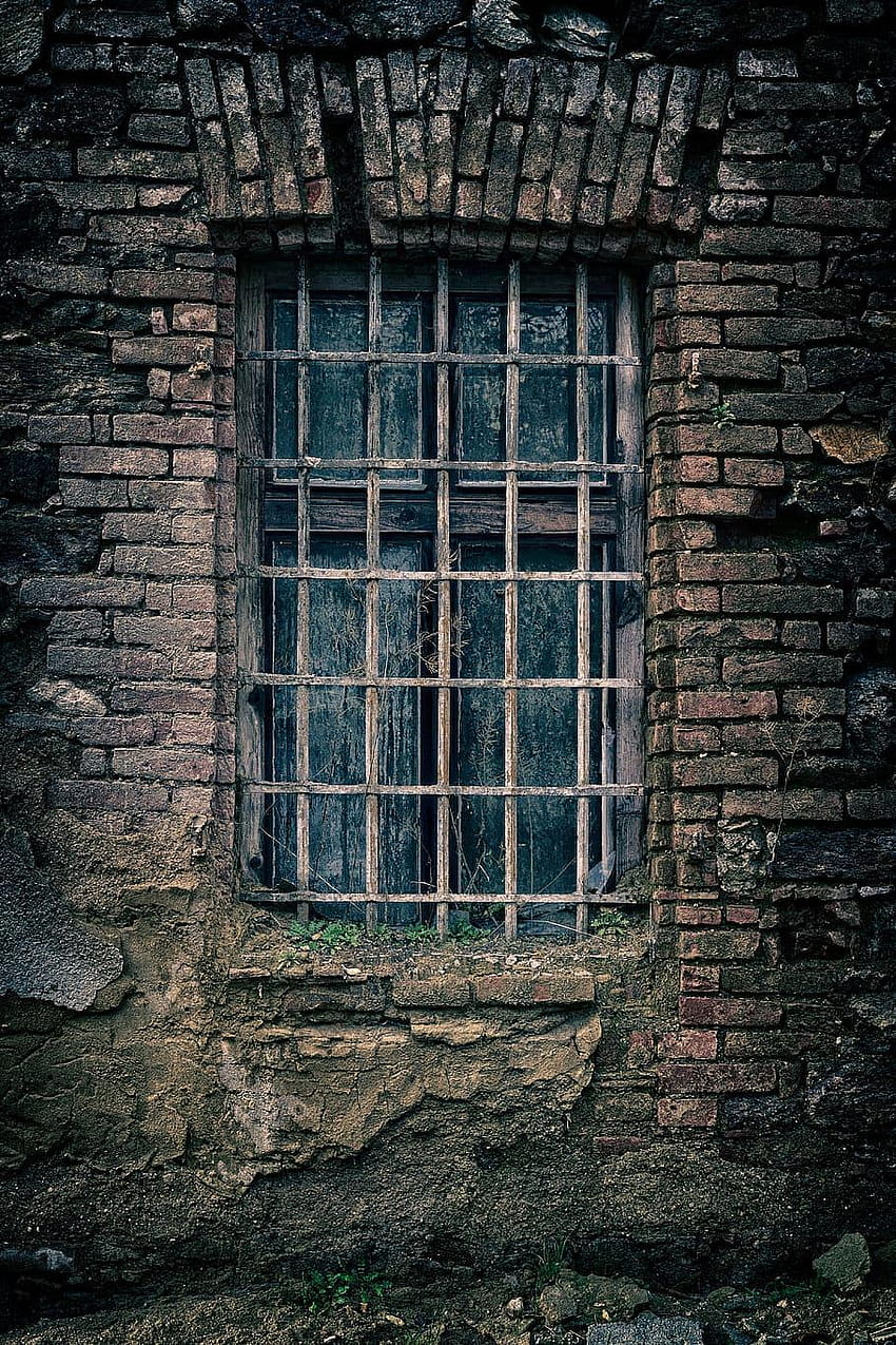 : Brown Brick Wall, verlassenes, altes, antikes, verlassenes wildes Mobile HD-Handy-Hintergrundbild