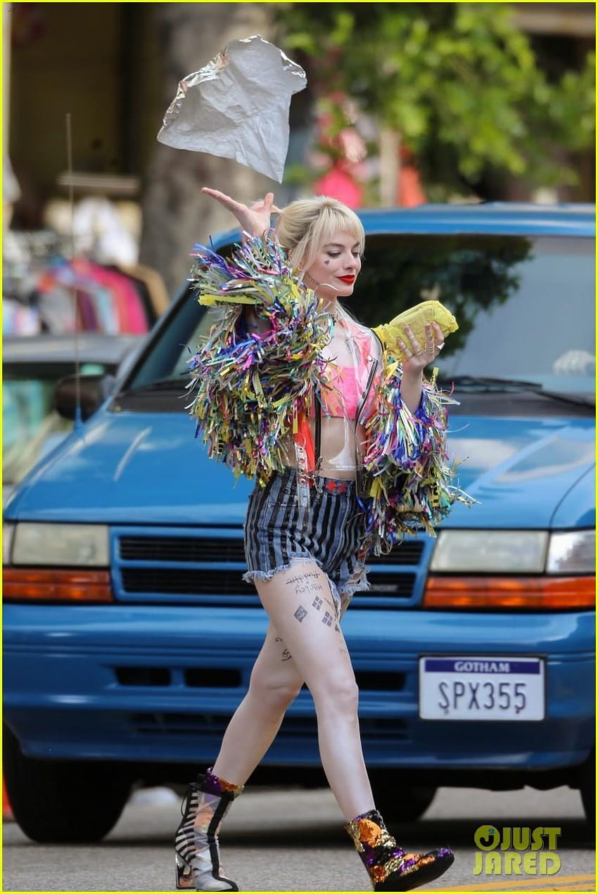 Margot Robbie sebagai Harley Quinn di 'Birds of Prey', burung pemangsa margot robbie wallpaper ponsel HD