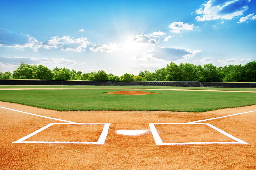 Baseball-Feld, ClipArt, ClipArt, Baseball der kleinen Liga HD-Hintergrundbild