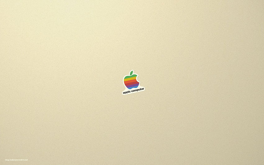 7 Mac retrò, logo vintage Apple Sfondo HD