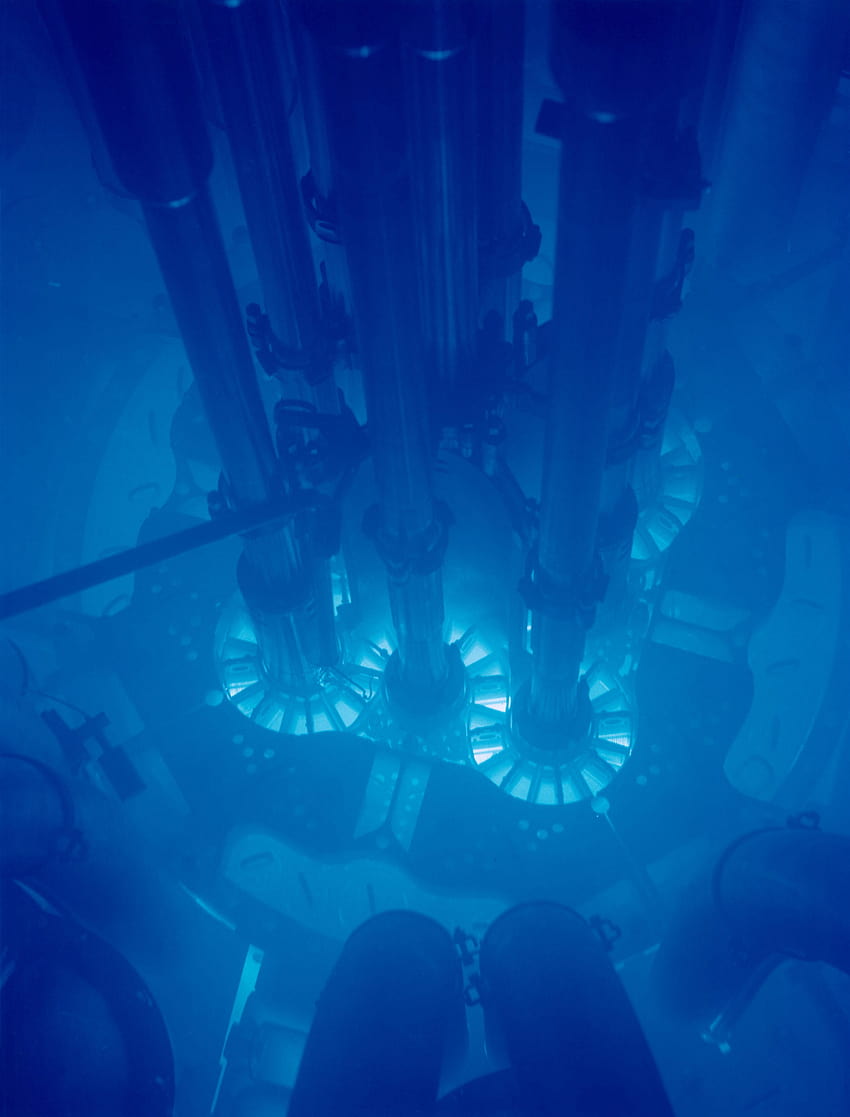 Tscherenkow-Strahlung, Plutonium HD-Handy-Hintergrundbild