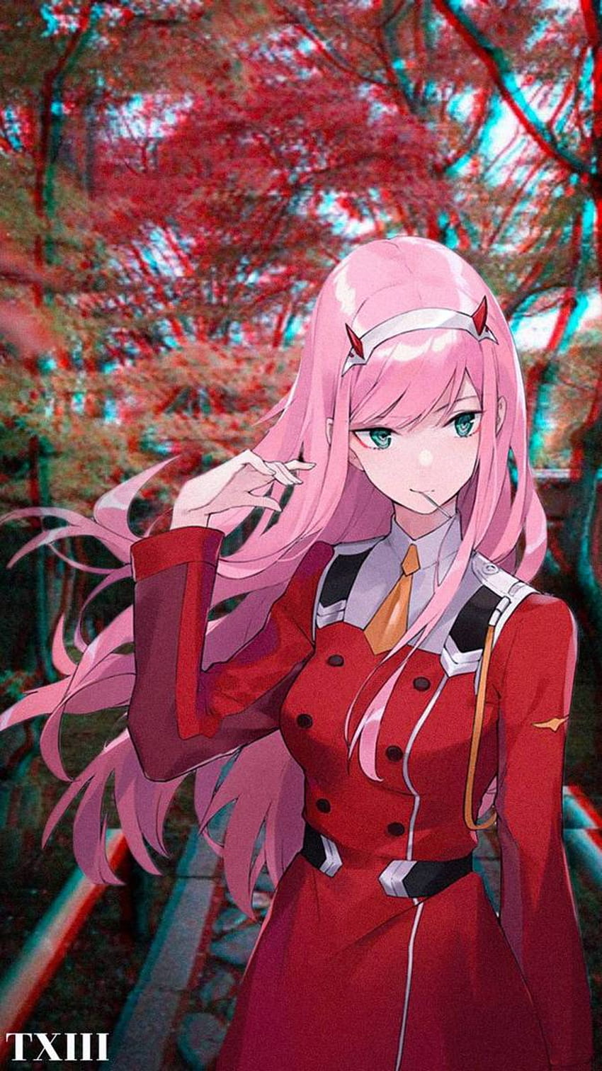 Zero Two posted by Zoey Simpson, zero two android HD phone wallpaper