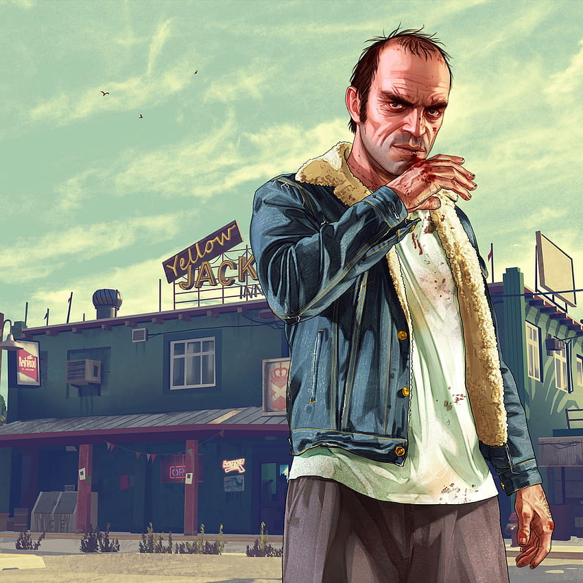 GTA 5 Trevor Franklin And Michael iPhone 5 Wallpapers / IPod ... Desktop  Background