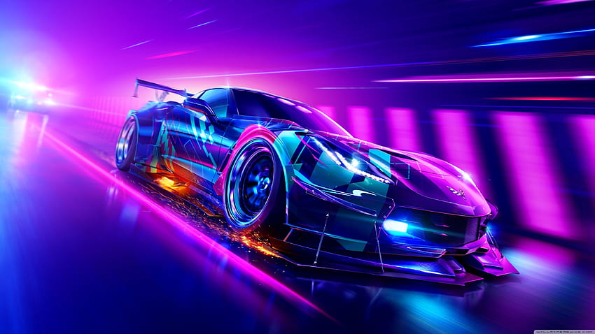 Need for Speed Heat Video Game, Car Ultra Backgrounds for U TV : & UltraWide & Laptop : Multi Display, Dual Monitor : Tablet : Smartphone, gaming light HD wallpaper