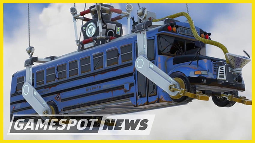 Fortnite Battle Bus Gets A Speed Boost HD wallpaper