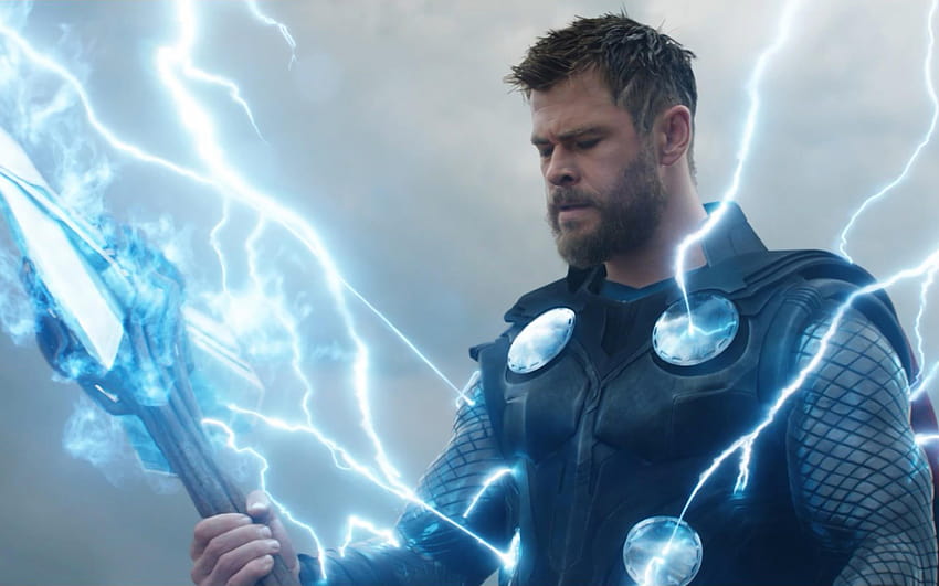 Avengers: Endgame, Thor, Stormbreaker, Hammer, ,, thor endgame HD wallpaper