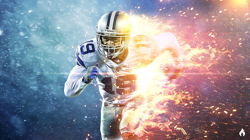 Amari Cooper sur Behance, les joueurs des Dallas Cowboys Fond d'écran HD