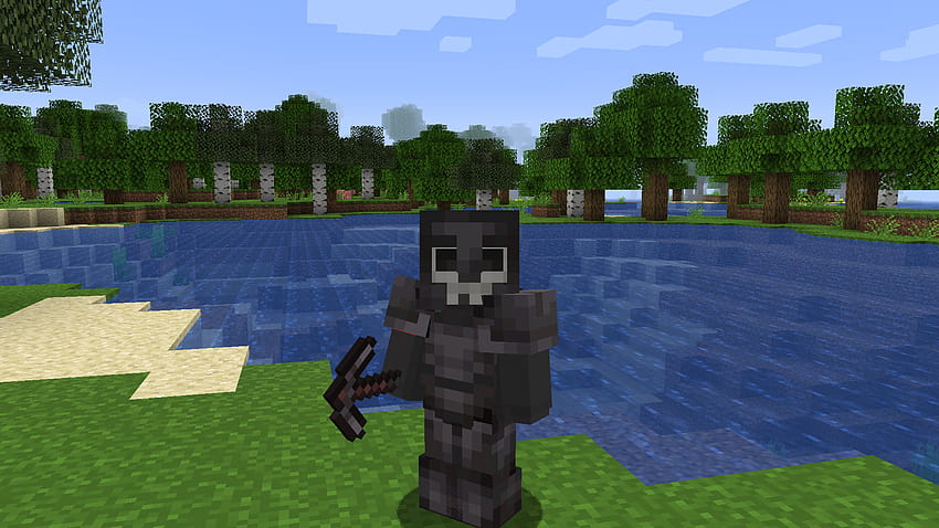 The new Netherite armor and tools are awesome!: Minecraft, minecraft netherite tool HD wallpaper