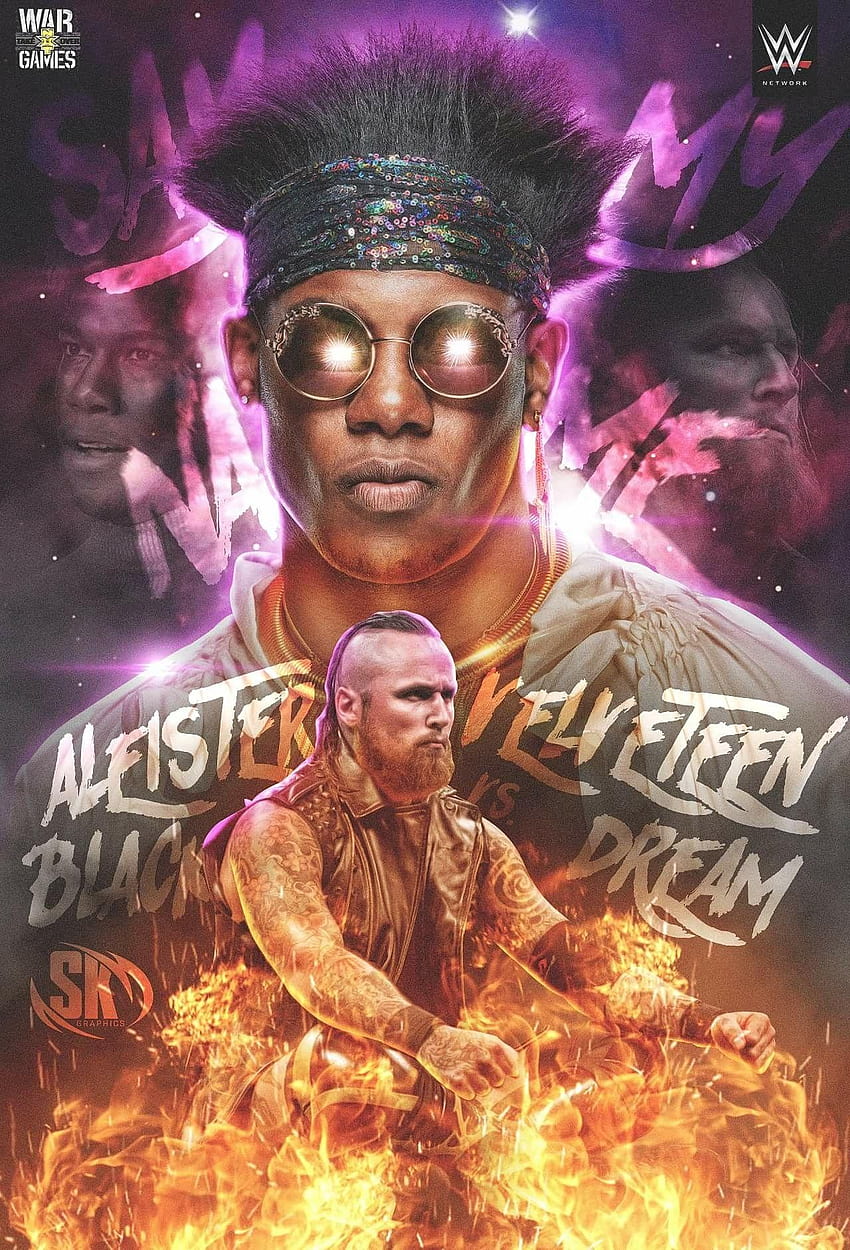 NXT War Games: Aleister Black vs Velveteen Dream HD phone wallpaper