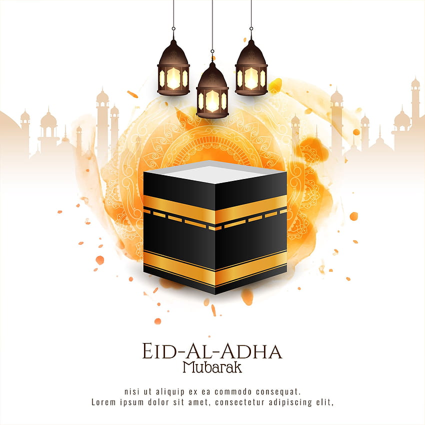 Feliz Eid Al, eid ul adha 2021 fondo de pantalla del teléfono