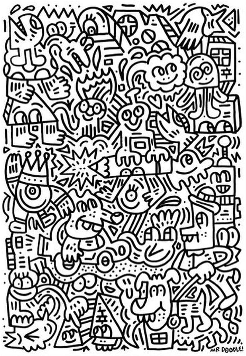 Mr Doodle HD phone wallpaper