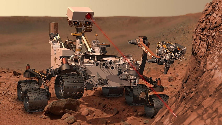 Łazik Curiosity, łazik marsjański Tapeta HD