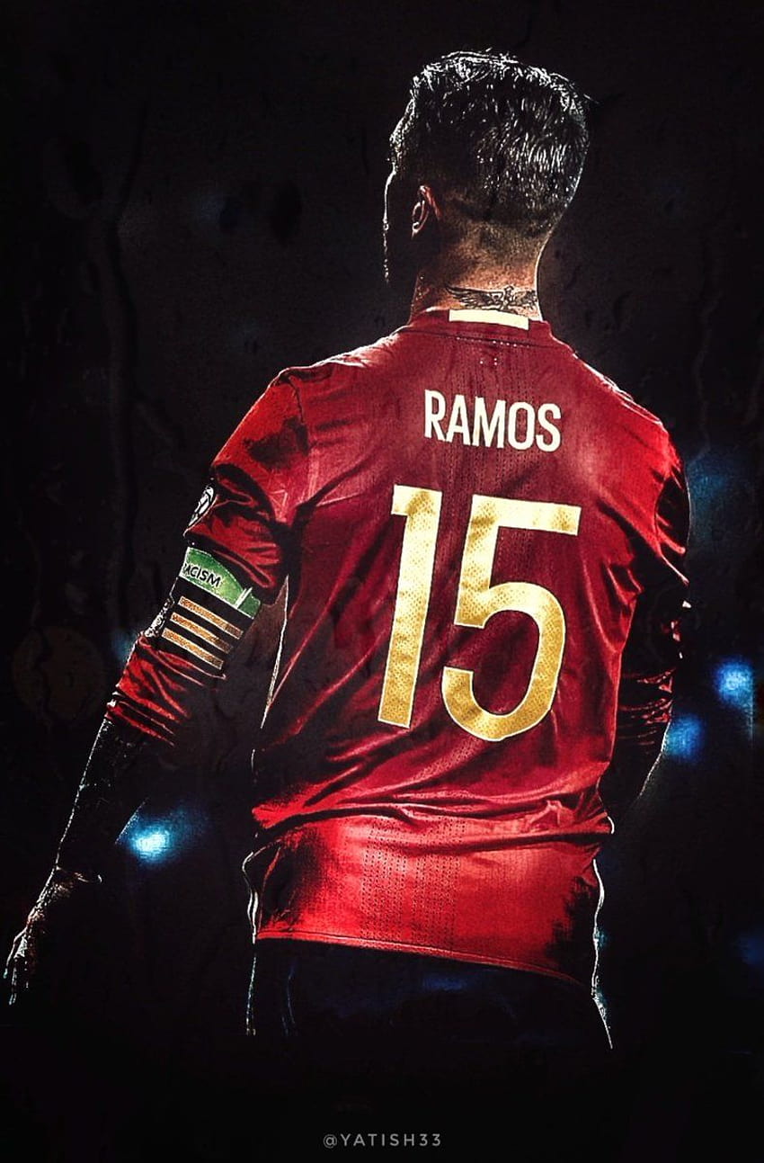 Sergio Ramos, Ramos Hiszpania Mobile Tapeta na telefon HD