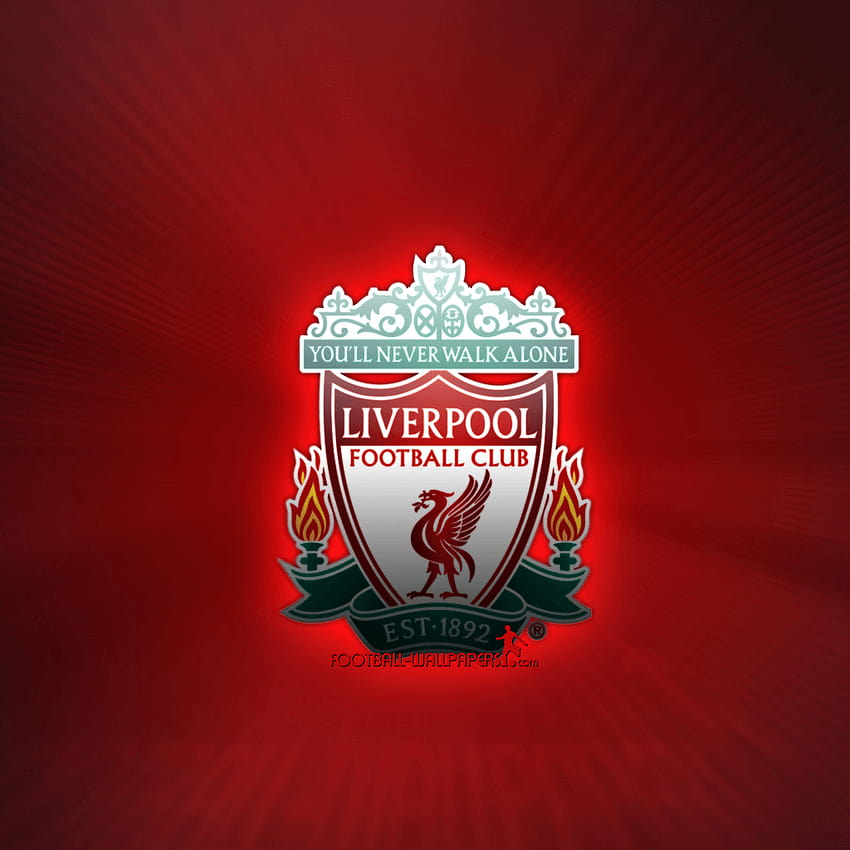 Logo Liverpoolu Amazon Kindle Fire, płonące logo Tapeta na telefon HD