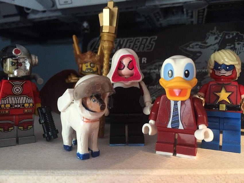 Lego Marvel Heroes Updates, Kosmo, das Weltraumhund-Wunder HD-Hintergrundbild