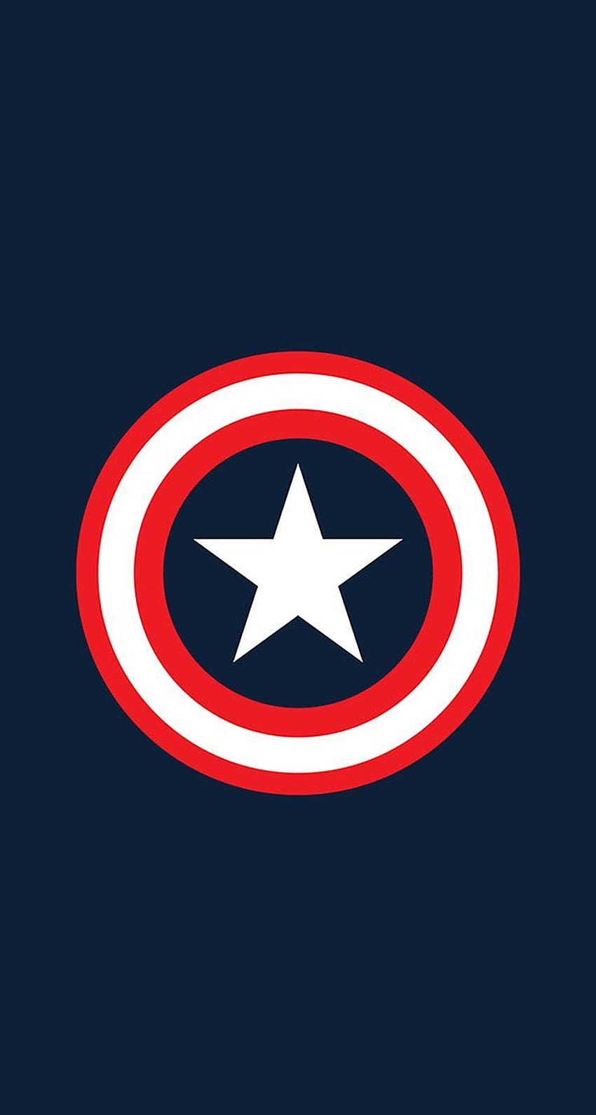 Bouclier Captain America de l'univers Marvel, logo Marvel du bouclier Fond d'écran de téléphone HD