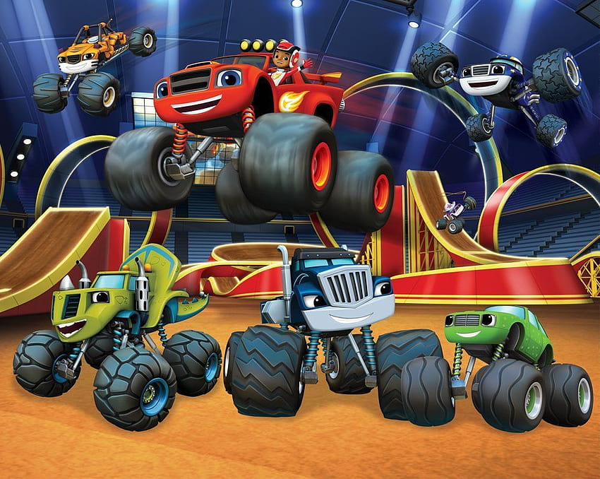 Blaze And The Monster Machines HD wallpaper