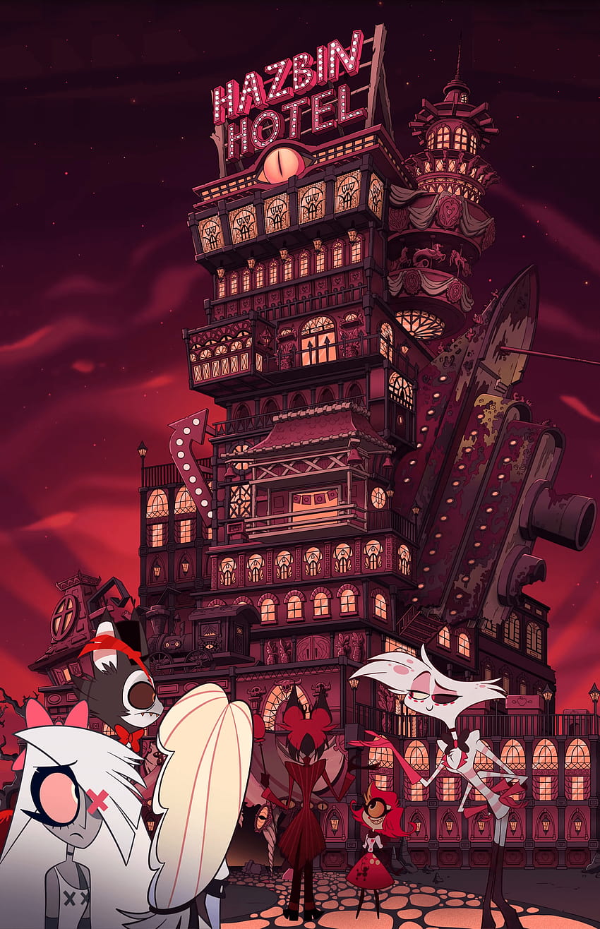 Hazbin Hotel Panorama Hazbin Hotel Phone Hd Phone Wallpaper Pxfuel