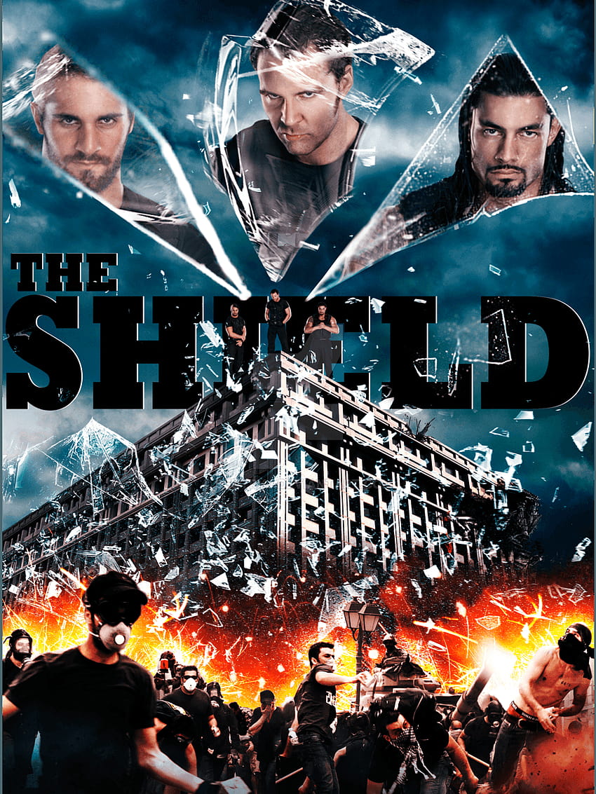 WWE Believe in The Shield by xFadexToxNeonx3, wwe shield HD phone wallpaper