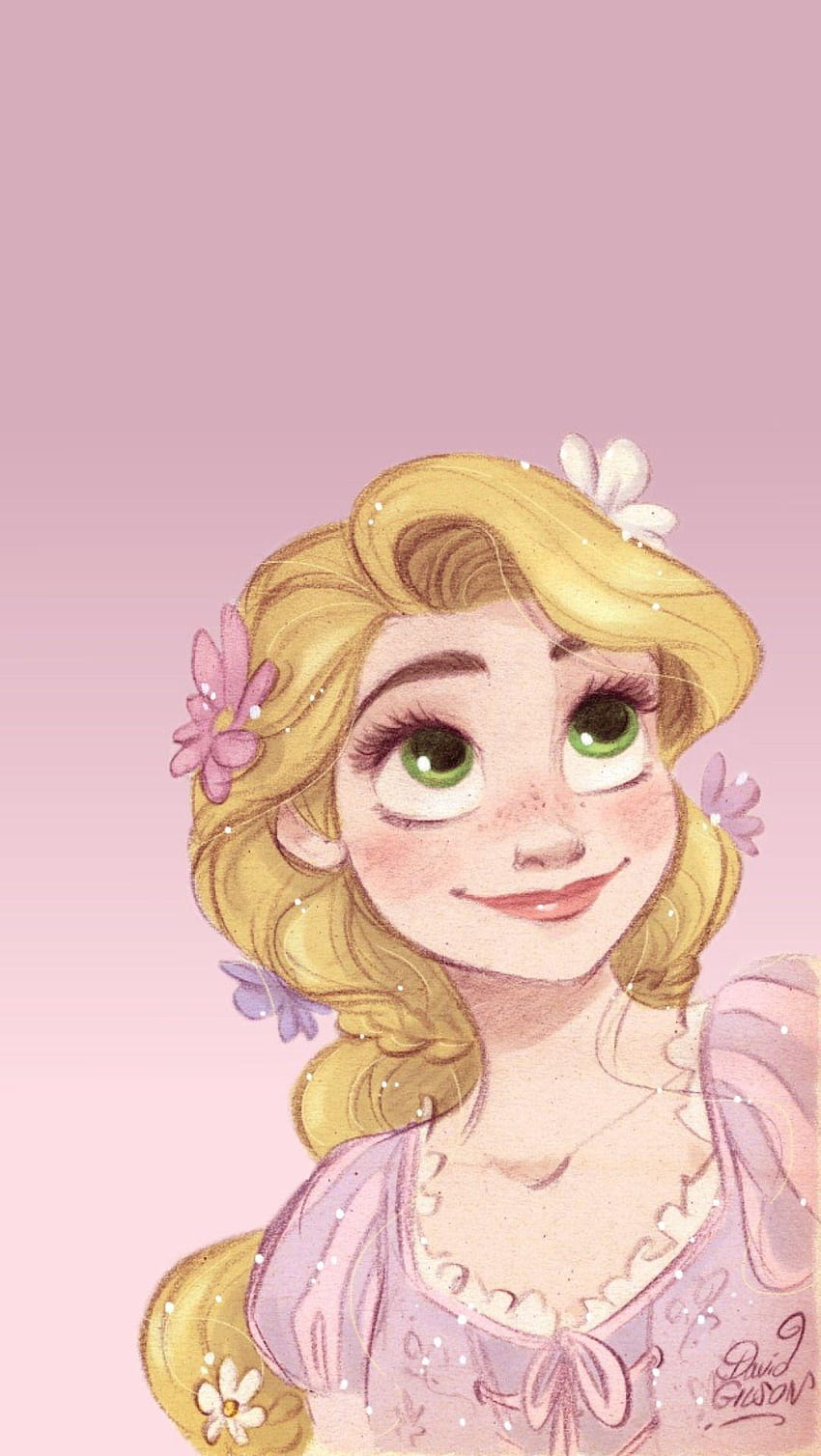 Disneyledolls: “// I made some Rapunzel from the HD phone wallpaper ...