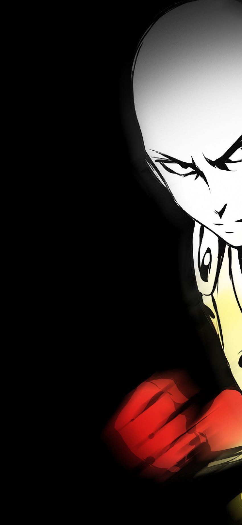 1242x2688 One, one punch man android HD phone wallpaper