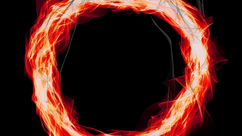 Fire Ring, Smoke, Flame, Abstract, , Background, E82cba, fire circle HD wallpaper
