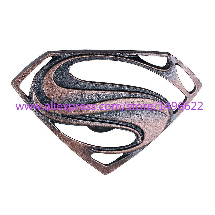 Justice League DC Superhero Badge Cosplay Superman Logo Pins, logo Fond d'écran de téléphone HD