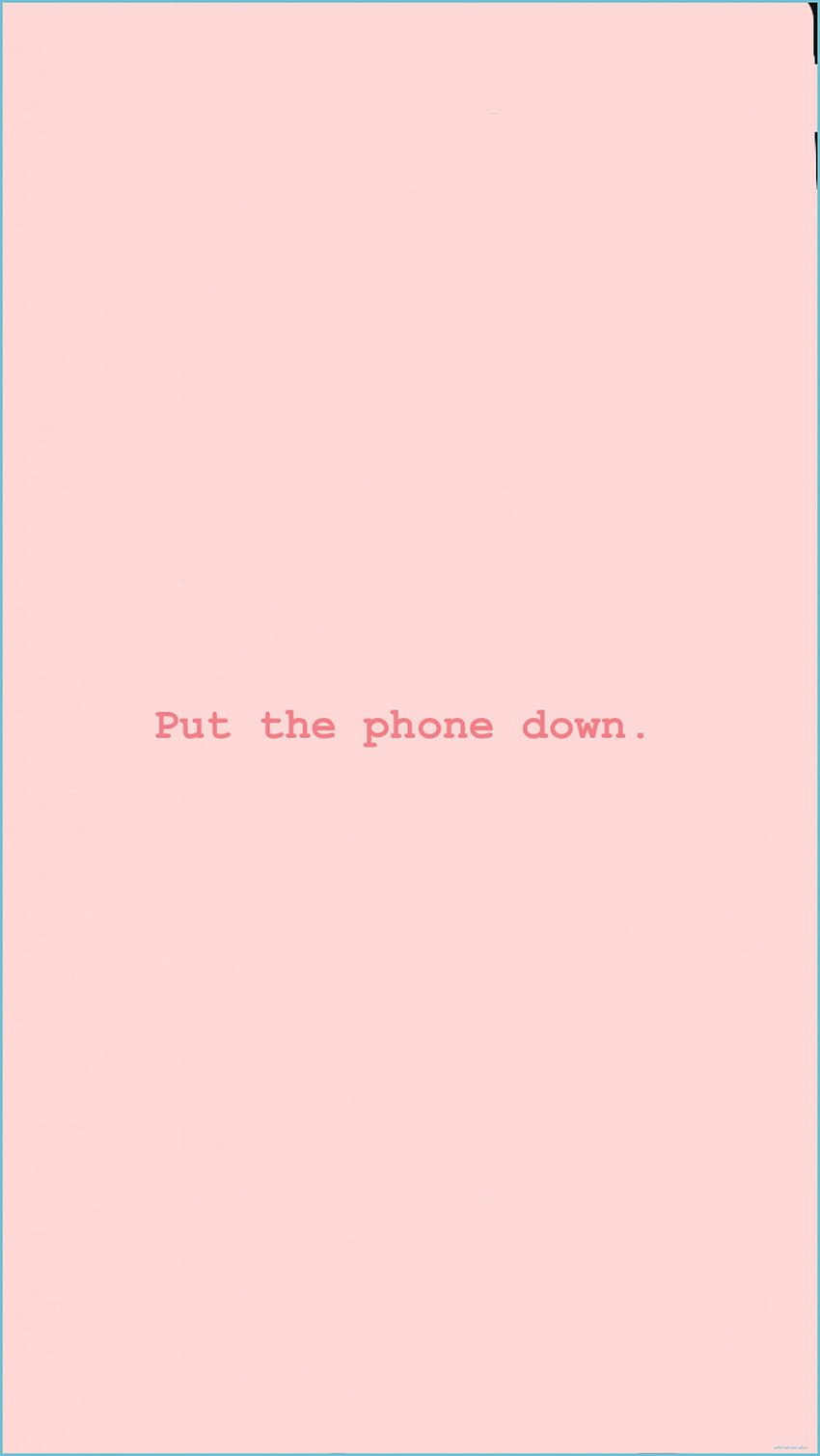 Odłóż Telefon Iphone Quotes Funny, Quotes, aesthetic teen HD phone wallpaper