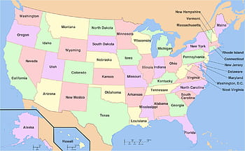 United States Map, North America Map HD wallpaper | Pxfuel