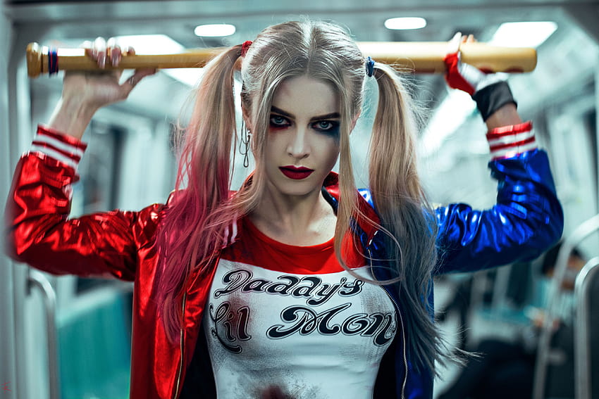 Harley Quinn, Cosplay, Movies, mobile anime cosplay HD wallpaper