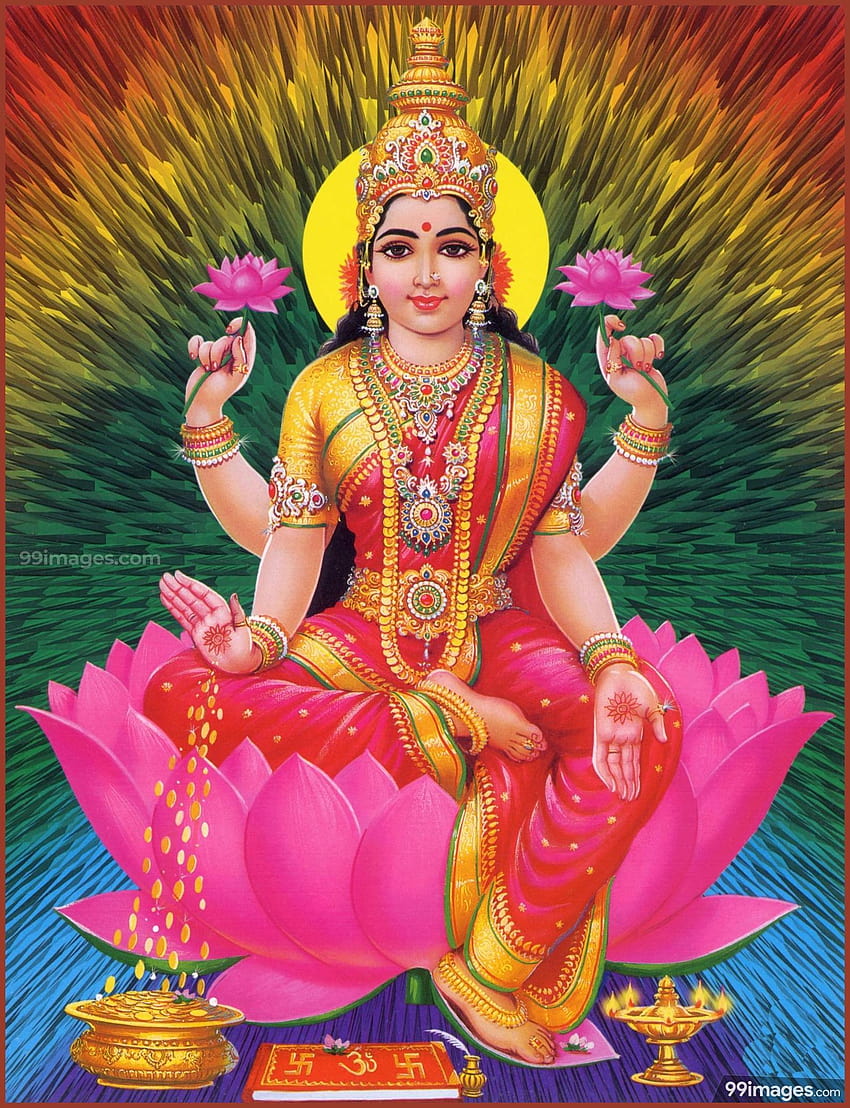 Tanrıça Lakshmi Best, tanrı lakshmi HD telefon duvar kağıdı