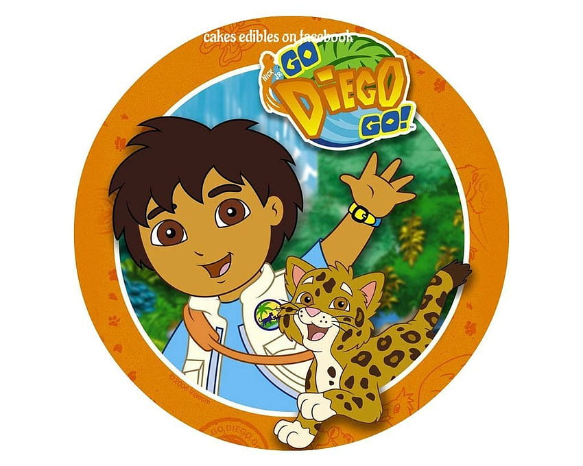 diego edible cake topper, diego and dora HD wallpaper