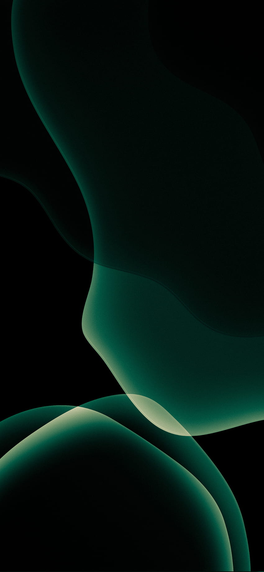 Midnight Green, iphone 11 pro max black HD phone wallpaper