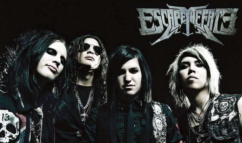 escape the fate wallpaper with ronnie