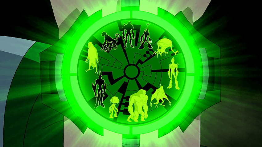 Ben 10 Enjambre alienígena Omnitrix fondo de pantalla