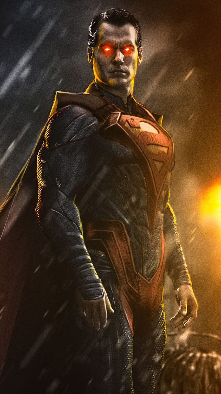 Superman Niesprawiedliwość, zły superman Tapeta na telefon HD