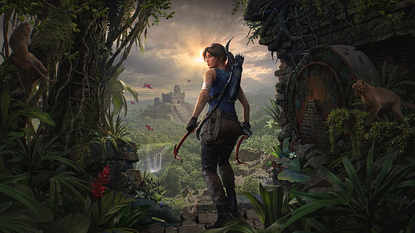 Shadow of the Tomb Raider Definitive Edition Обложка HD тапет