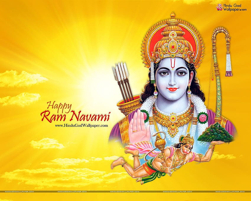 Ram Navami 2018 with Happy Ram Navami HD wallpaper