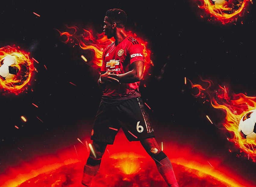 2000x1467 Paul Pogba, Futbolcu, Manchester United, pogba 2019 HD duvar kağıdı