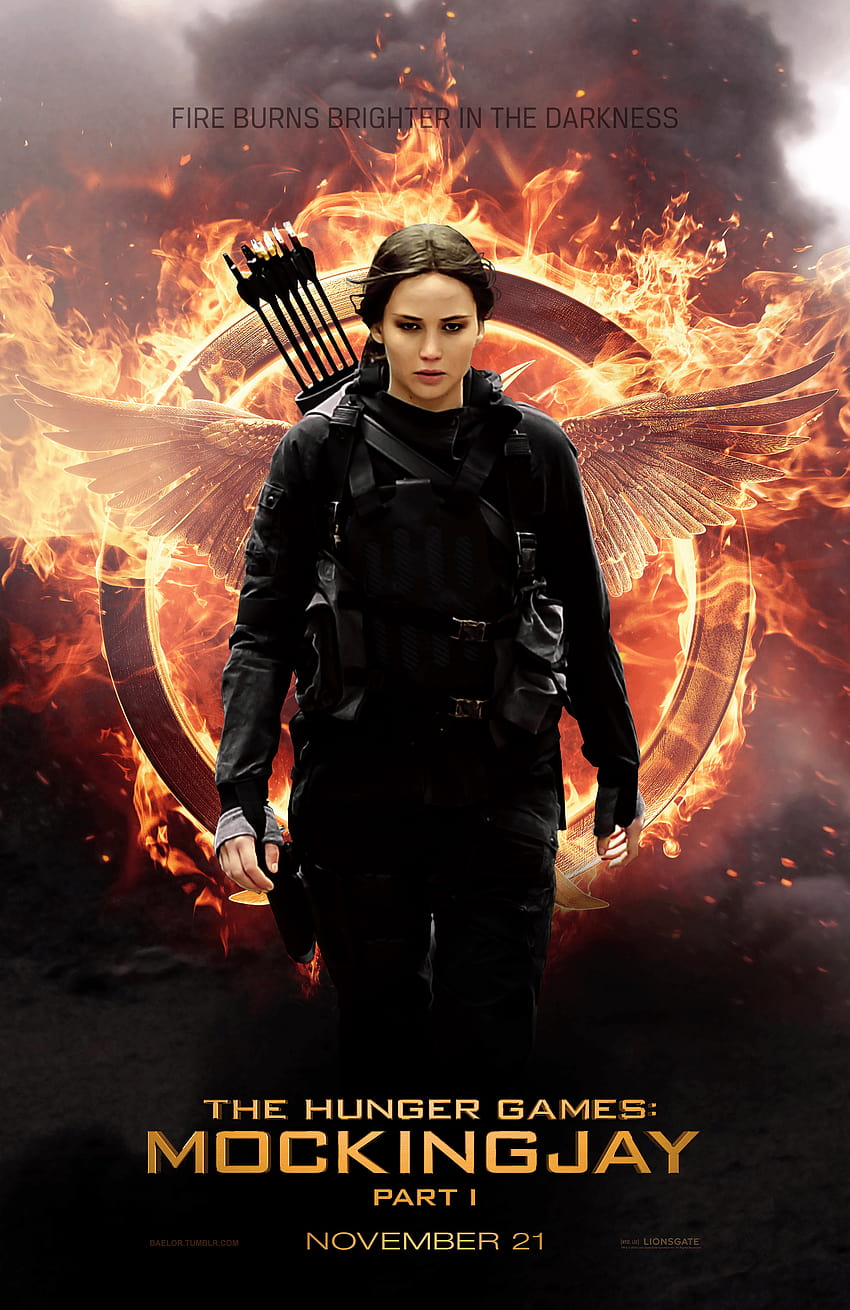 Sinsajo película Katniss Everdeen, Sinsajo Parte 1 fondo de pantalla del teléfono
