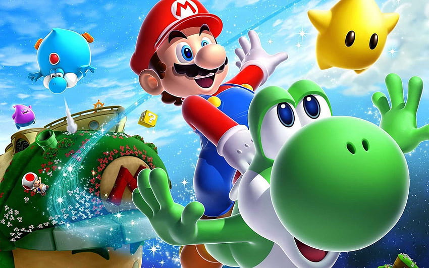 Mario Galaxy 16149 in Games HD wallpaper