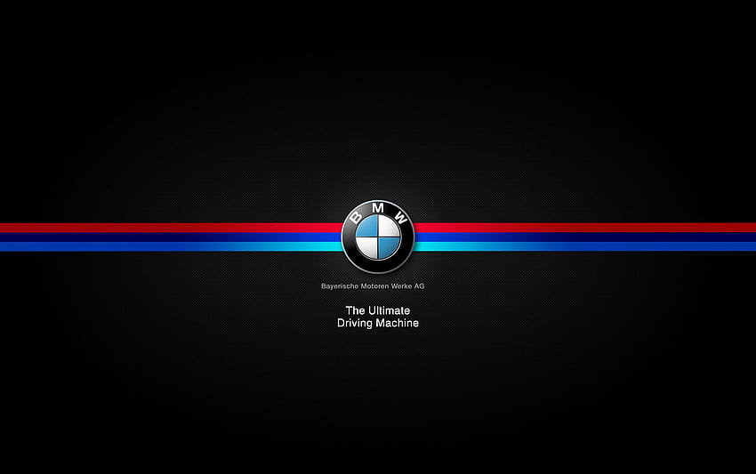 Logo BMW M ·①, puissance bmw m Fond d'écran HD